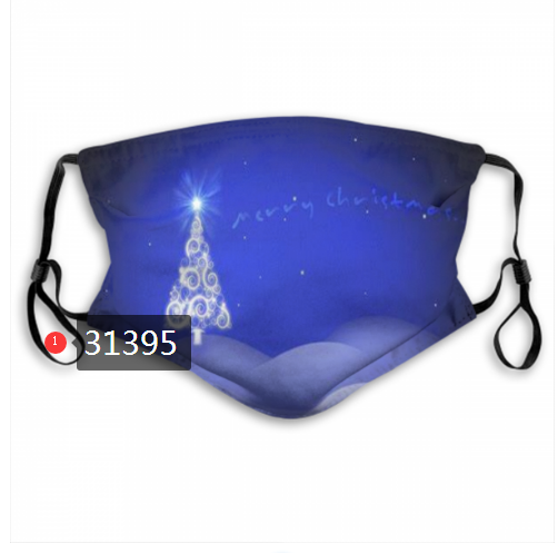 2020 Merry Christmas Dust mask with filter 28